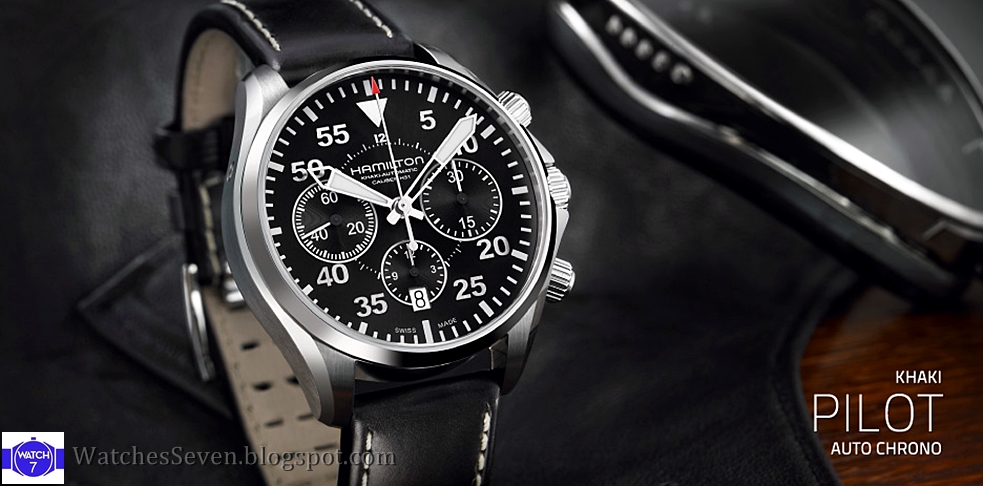 Hamilton khaki aviation pilot automatic chronograph best sale